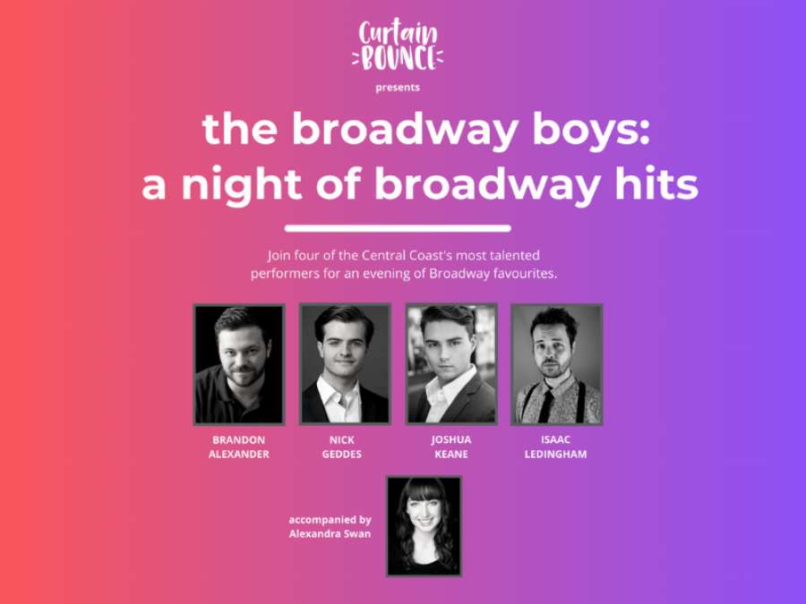Curtain Bounce - The Broadway Boys